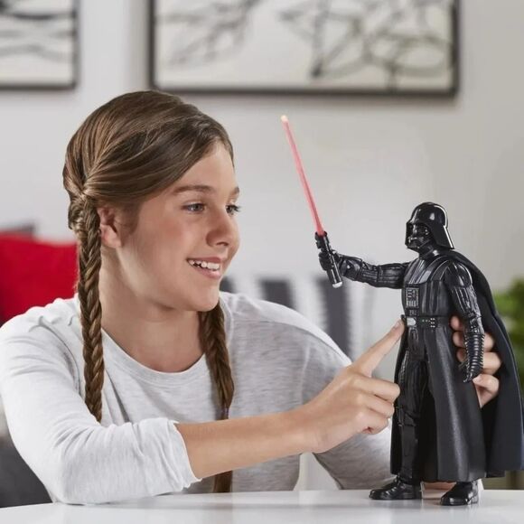 Star Wars DARTH VADER Action Figure Obi Wan Kenobi Galactic Action Inter… - Picture 13 of 16